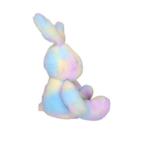 Easter Spark Create Imagine Bunny Rabbit Plush Pastel Bell Rattle Crinkle Pastel - Picture 3 of 8